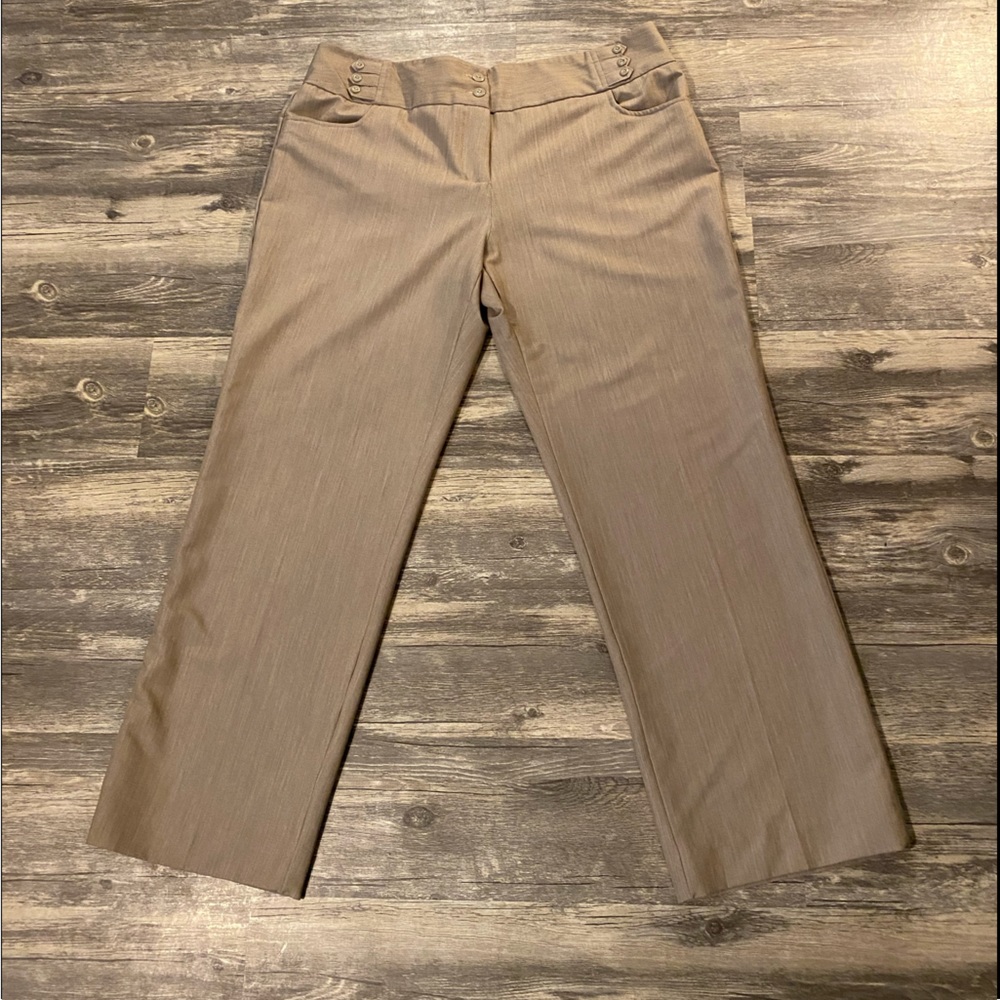 NWOT Cato 16P Neutral Color Dress Pants